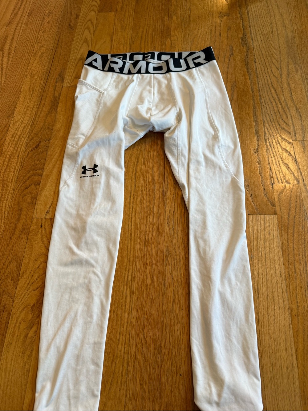 Under Armour Men’s White Compression Pants